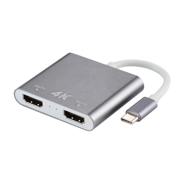 Выход 4K Ultra HD с двумя интерфейсами HDMI на адаптер USB-C/Type-C