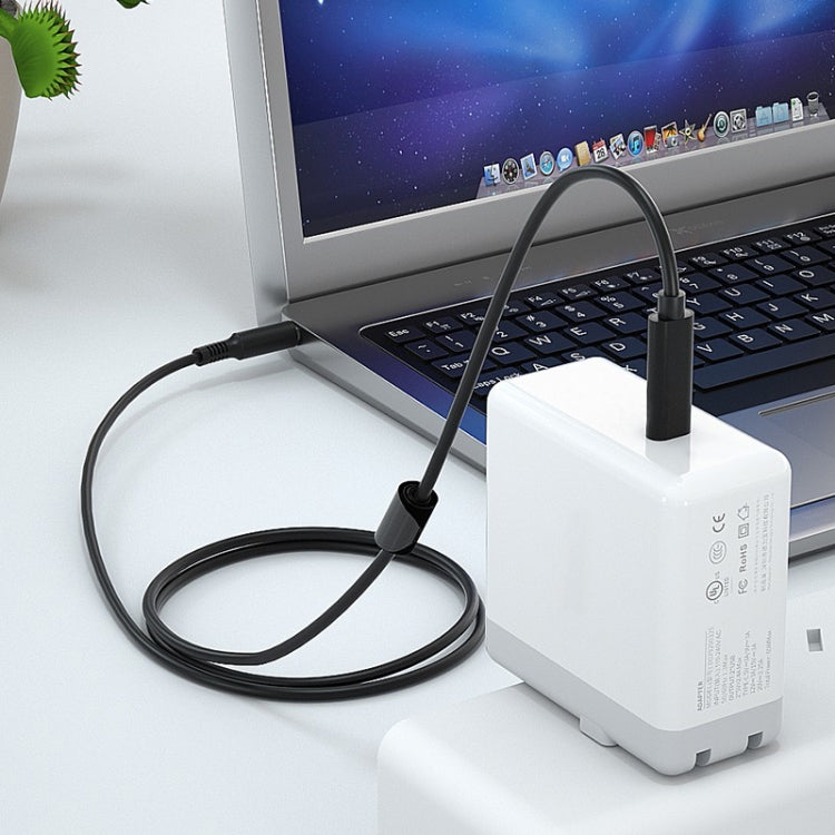 Кабель питания и зарядки для ноутбука HP USB-C/Type-C - 7,4 x 0,6 мм, длина кабеля: около 1,5 м (черный)