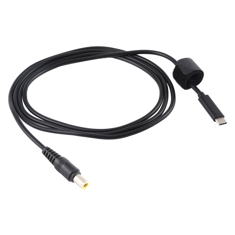 Кабель для зарядки ноутбука Lenovo USB-C/Type-C — 7,9 x 5,5 мм, длина кабеля: около 1,5 м