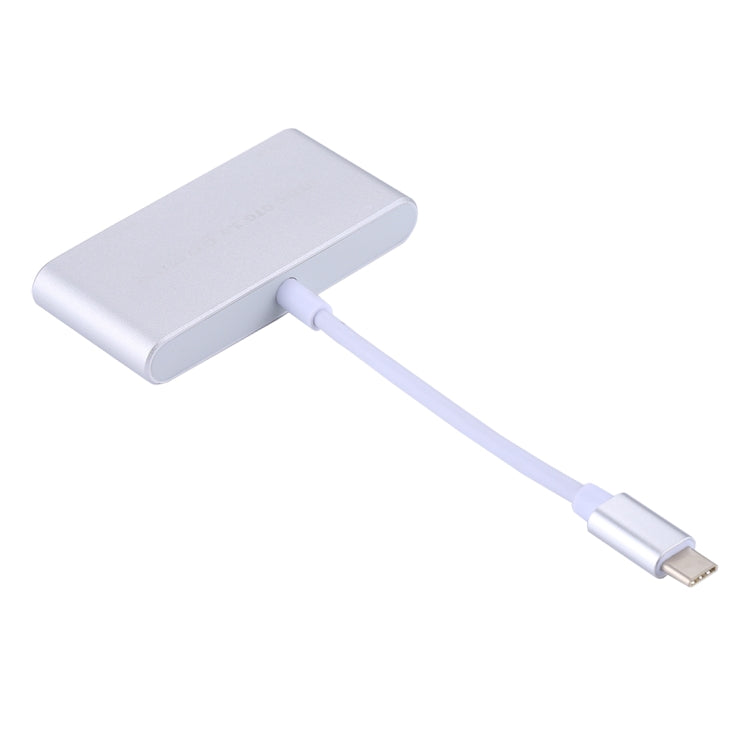 5 in 1 Micro SD + SD + USB 3.0 + USB 2.0 + Micro USB Port to USB-C / Type-C OTG COMBO Adapter Card Reader for Tablet, Smartphone, PC