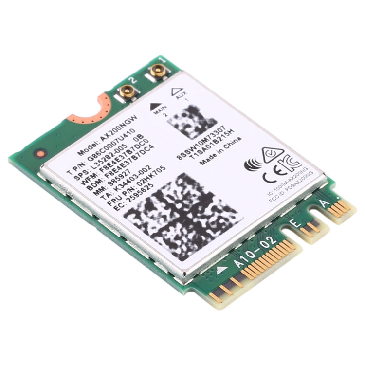 Двухдиапазонная беспроводная сетевая карта AX200 2400 Мбит/с AX200NGW NGFF M.2 Bluetooth 5.0 Wi-Fi 2.4G/5G 802.11 ac/ax