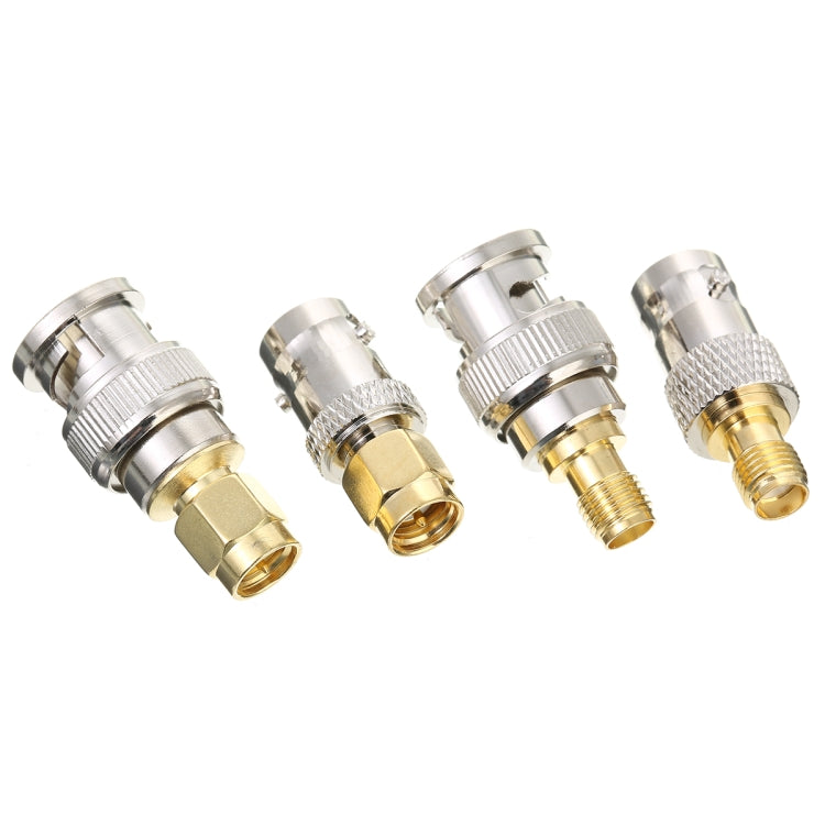 Комплект из 4 шт./комплект с разъемами SMA - BNC, тестовый комплект RF-адаптера