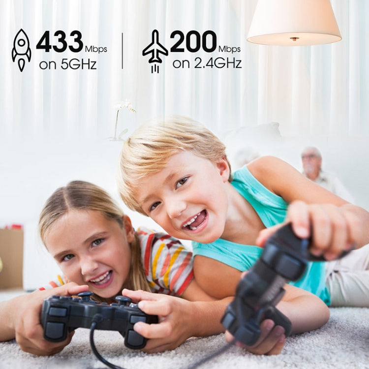 Адаптер USB WIFI EDUP EP-AC1651, 650 Мбит/с, двухдиапазонный, 5G/2,4 ГГц, внешняя беспроводная сетевая карта, приемник Wi-Fi Dongle для ноутбука Windows MacOS