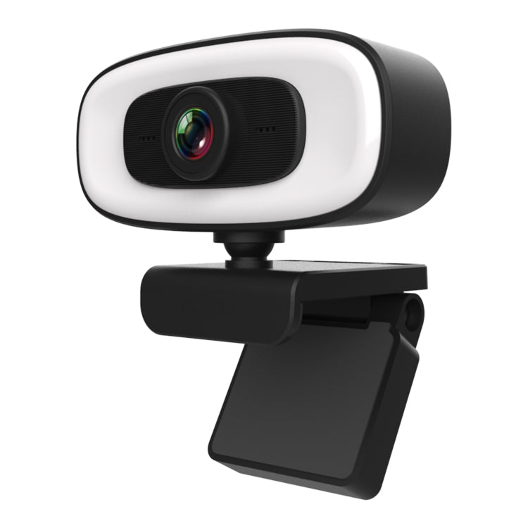 Веб-камеры C10 2K HD без искажений, поворот на 360 градусов, трёхскоростная заполняющая подсветка, USB-накопитель, встроенный микрофон с чётким звуком