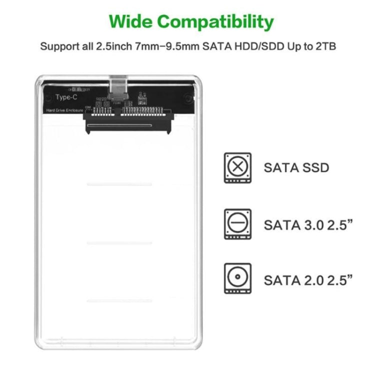 Портативный корпус 2,5 дюйма SATA - USB 3.1 Gen 2