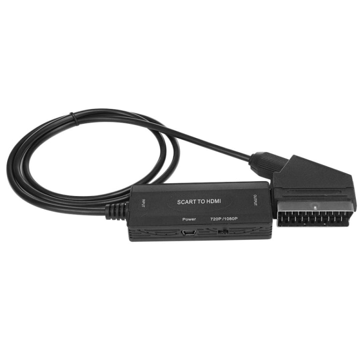 1080P SCART uz HDMI audio un video pārveidotāja adapteris