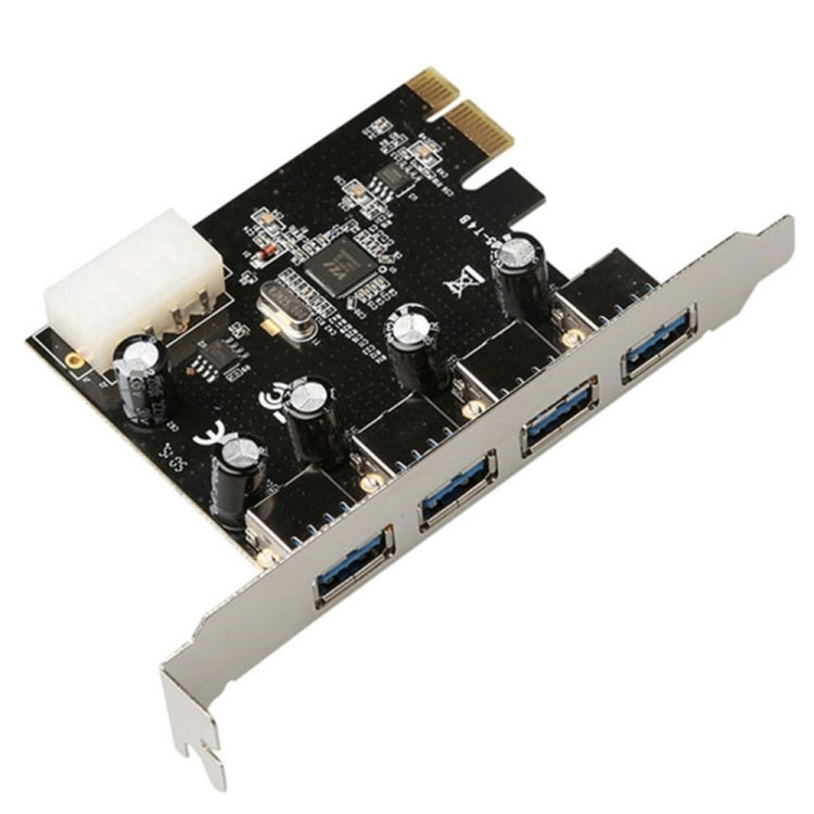 Карта расширения PCI Express на 4 порта USB 3.0, адаптер PCI-E