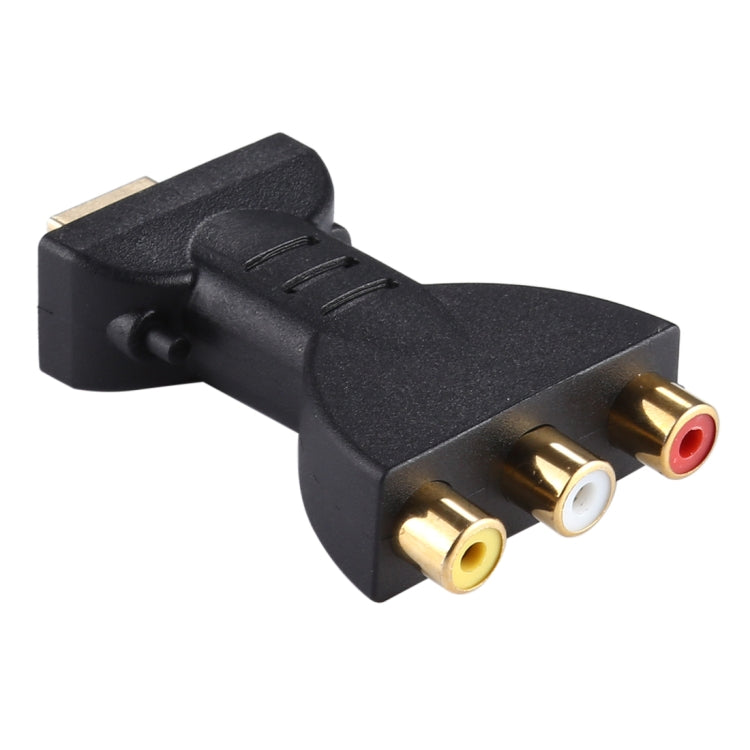 Позолоченный HDMI-штекер на 3 RGB RCA видео-аудио-адаптера AV-компонентный преобразователь для DVD-проектора