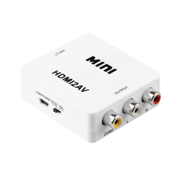 Видеоконвертер JSM Mini Size HD 1080P HDMI в AV / CVBS