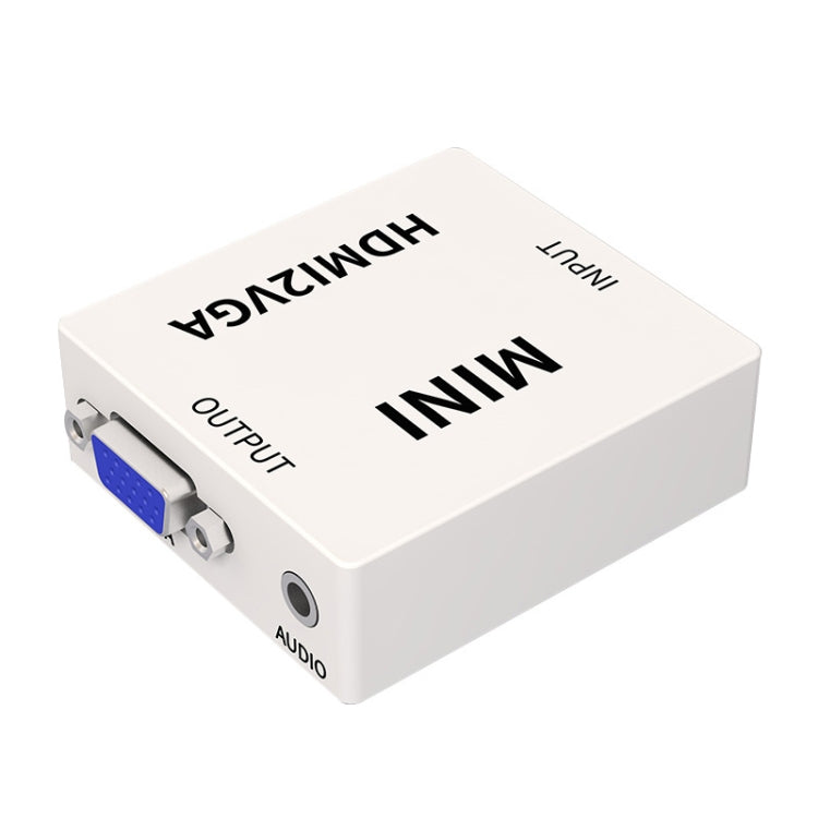 JSM Mini Size HD 1080P HDMI в VGA аудио-видео цифровой преобразователь адаптер