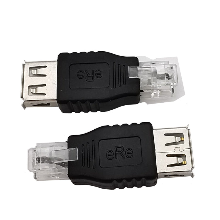 Адаптер-конвертер JUNSUNMAY USB «мама» - «папа» RJ11 6P2C