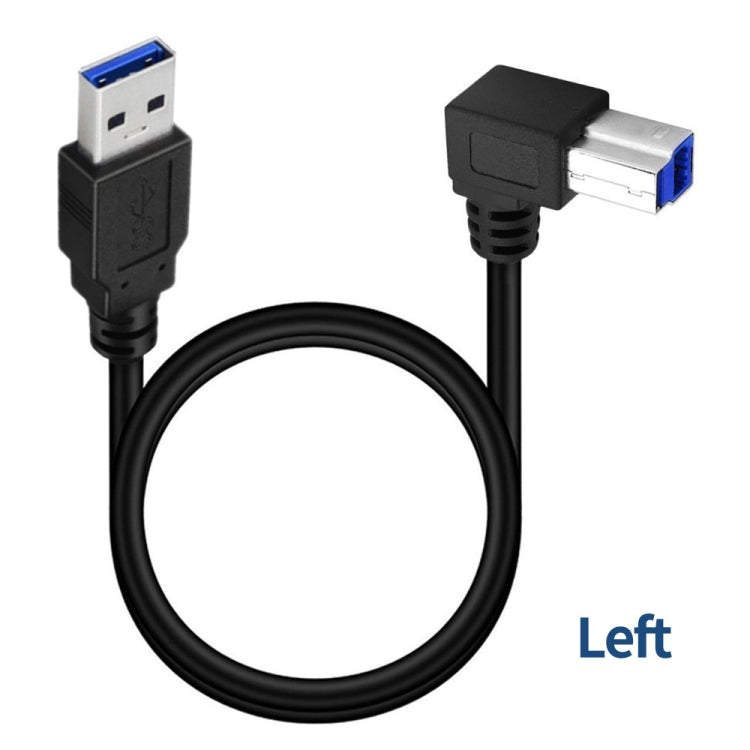 JUNSUNMAY USB 3.0 A Male to USB 3.0 B Male Adapter Cable Cord 1.6ft/0.5M for Docking Station, External Hard Drivers, Scanner, Printer and More