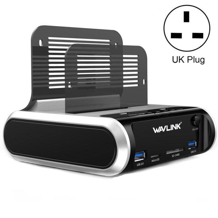 Wavlink ST336A SSD HDD Fast Offline Clone SATA USB 3.0 External Hard Drive Case