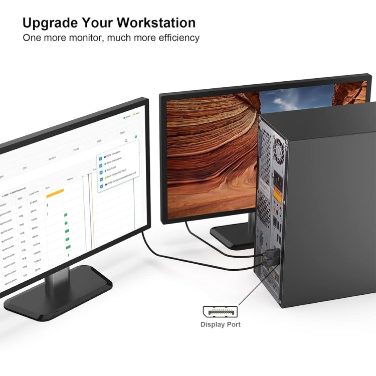 DisplayPort uz DisplayPort kabelis Lenovo, Dell, HP, ASUS un citiem modeļiem