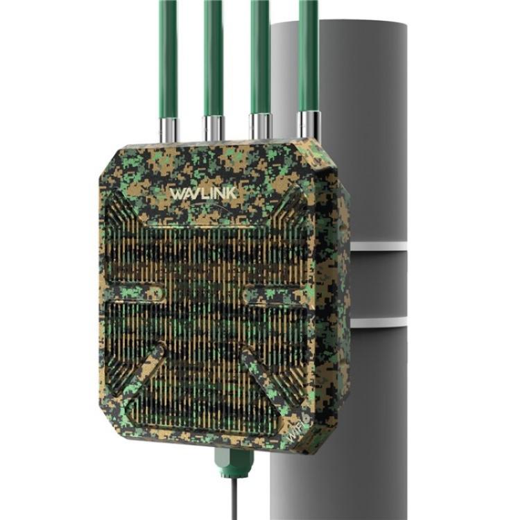 WAVLINK WN573HX1 WiFi 6 AX1800 divjoslu bezvadu maršrutētājs āra WiFi piekļuves punkts