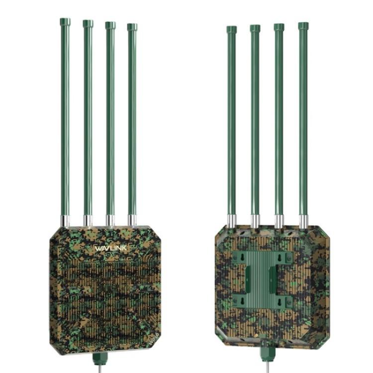 WAVLINK WN573HX1 WiFi 6 AX1800 divjoslu bezvadu maršrutētājs āra WiFi piekļuves punkts