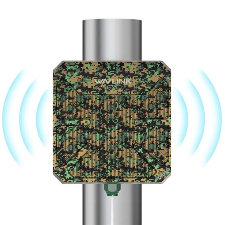 WAVLINK WN573HP3 iebūvēta 12dBi virziena antena āra AX3000 divjoslu atkārtotājs