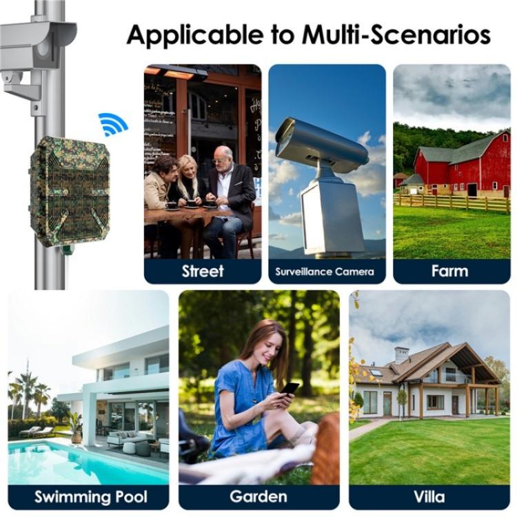 WAVLINK WN573HP3 iebūvēta 12dBi virziena antena āra AX3000 divjoslu atkārtotājs