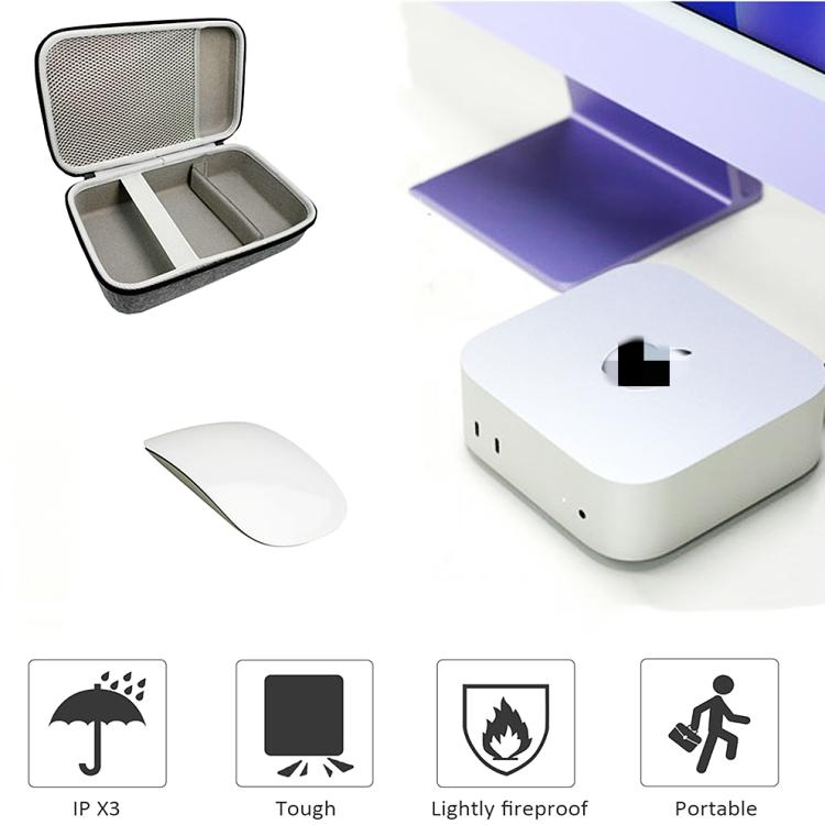 Apple Mac Mini M4 2024 uzglabāšanas maciņš, pārnēsājams, triecienizturīgs cietais maciņš