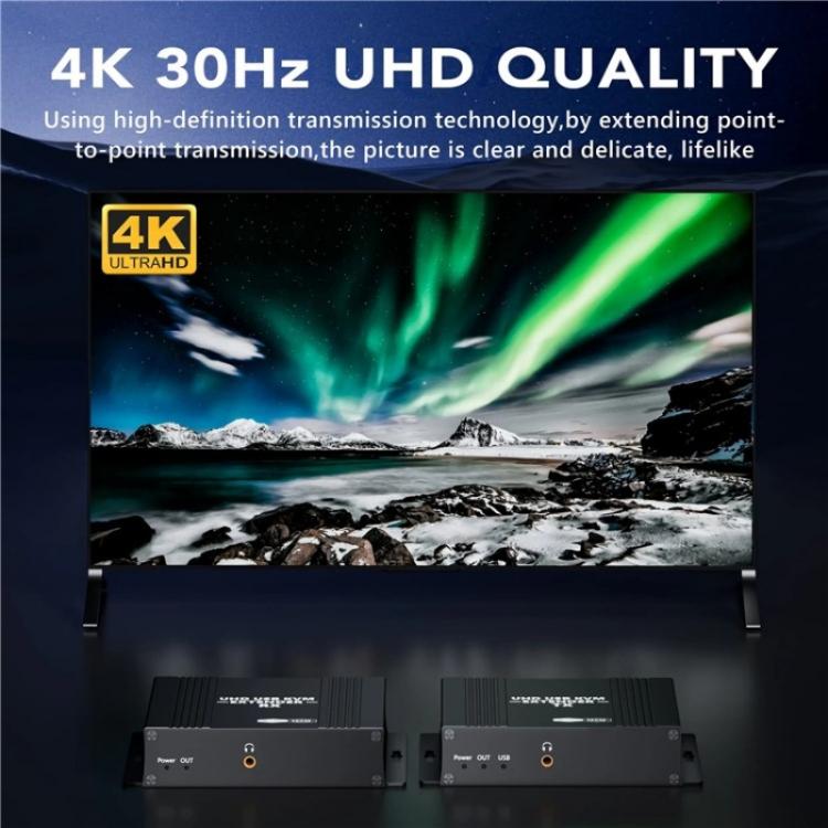 D5-2/D6-2 video audio raidītājs-uztvērējs HDMI KVM paplašinātājs 4K HDMI uz RJ45 LAN paplašinātājs