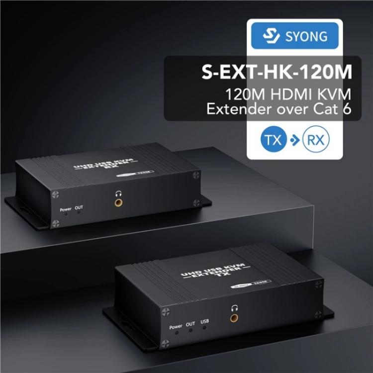 D5-2/D6-2 video audio raidītājs-uztvērējs HDMI KVM paplašinātājs 4K HDMI uz RJ45 LAN paplašinātājs