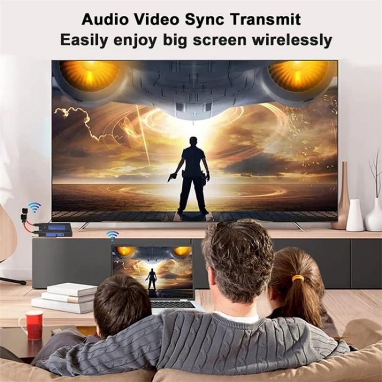 BOVBOX 092 Pro audio un video raidītājs-uztvērējs 300 m bezvadu HDMI paplašinātājs