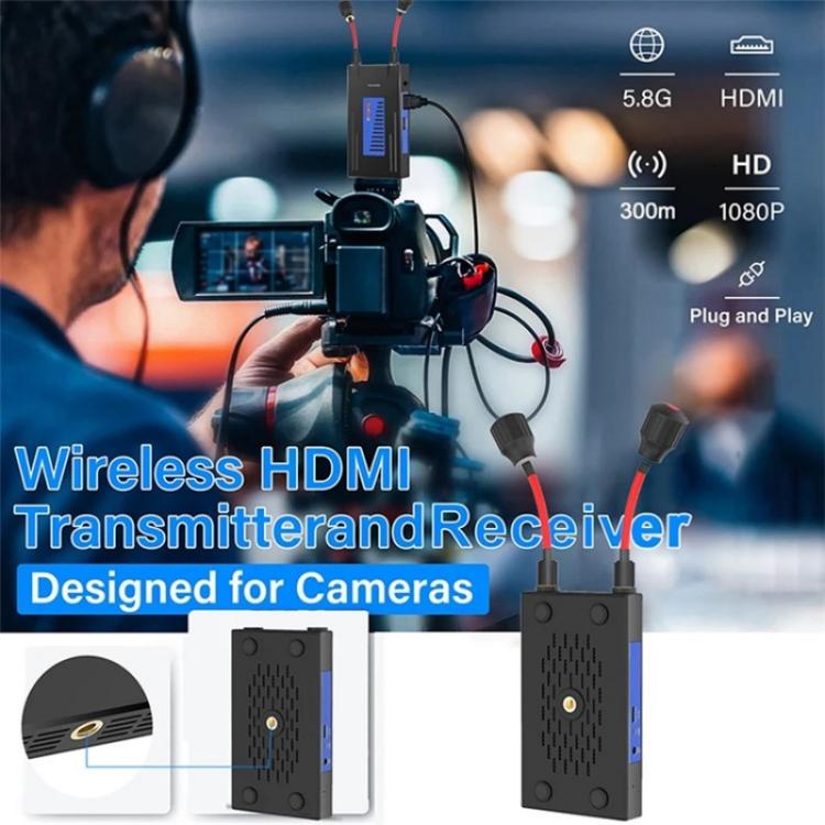 BOVBOX 092 Pro audio un video raidītājs-uztvērējs 300 m bezvadu HDMI paplašinātājs