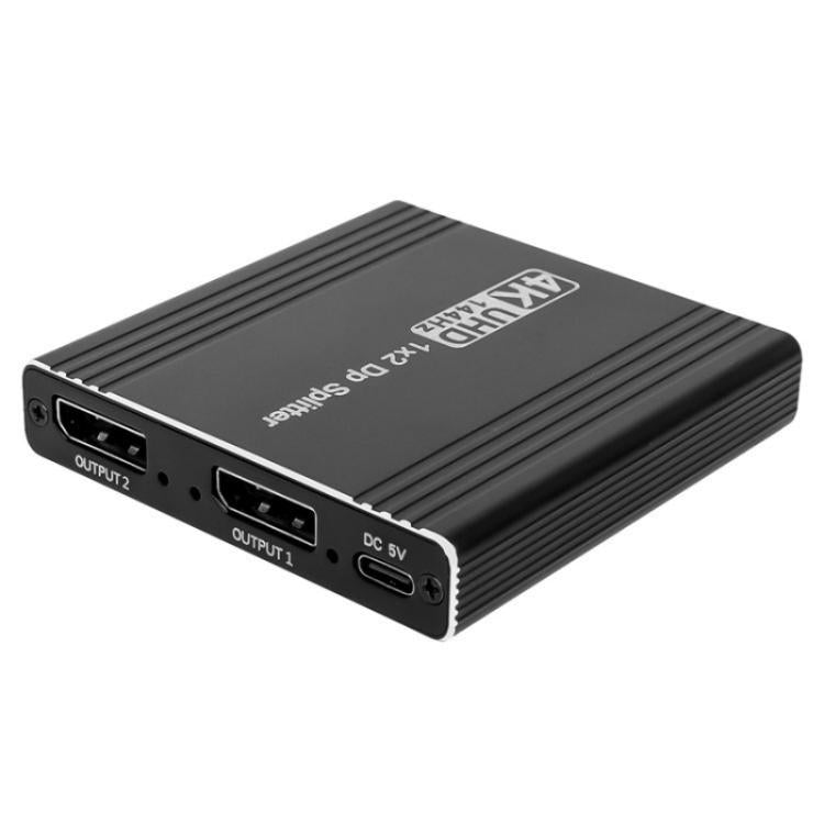 Аудиоэкстрактор FD 1X2 4K 144 Гц, разветвитель DisplayPort 1.4 на два DisplayPort MST Hub