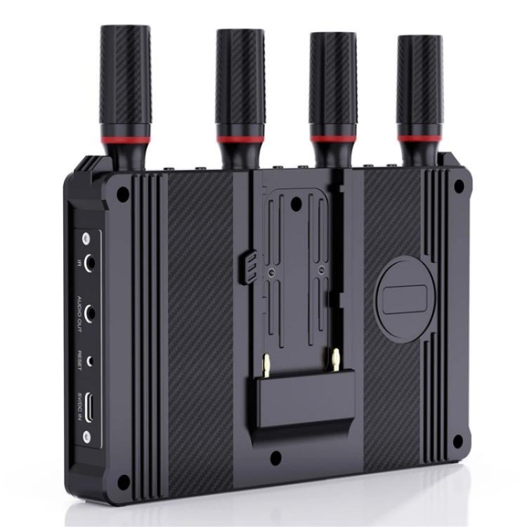 VRRIIS 083P ar ekrānu, atbalsts no 1TX līdz 5RX 400m bezvadu HDMI raidītājs-uztvērējs