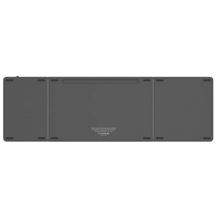 Складная беспроводная Bluetooth-совместимая клавиатура KF86 MAX с сенсорной панелью