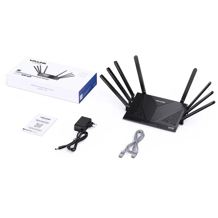 WAVLINK WN536AX6 для игрового высокоскоростного двухдиапазонного повторителя MESH AP AX6000 WiFi 6-маршрутизатор