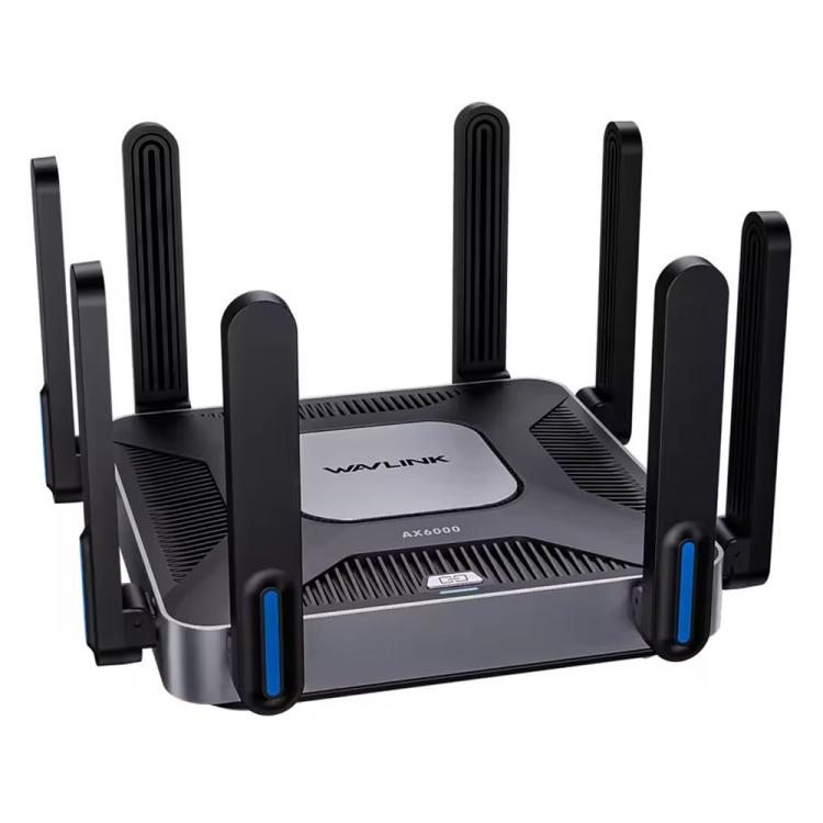 WAVLINK WN592AX6 2.5G vairāku gigabaitu portu četrkodolu procesors AX6000 divjoslu WiFi 6 maršrutētājs