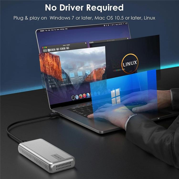 WAVLINK ST401C 40 Гбит/с PCIe NVMe SSD