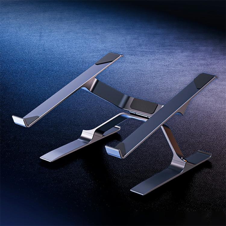 Подставка P70 X-образной формы из алюминиевого сплава с регулируемой высотой, складная, охлаждающая подставка для ноутбука/планшета