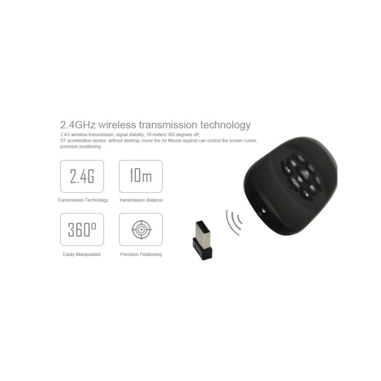 Мини-клавиатура C120 2.4G, беспроводная дистанционная мышь с 3 гироскопами и 3 датчиками гравитации для ПК / HTPC / IPTV / Smart TV и Android TV Box и т. д.
