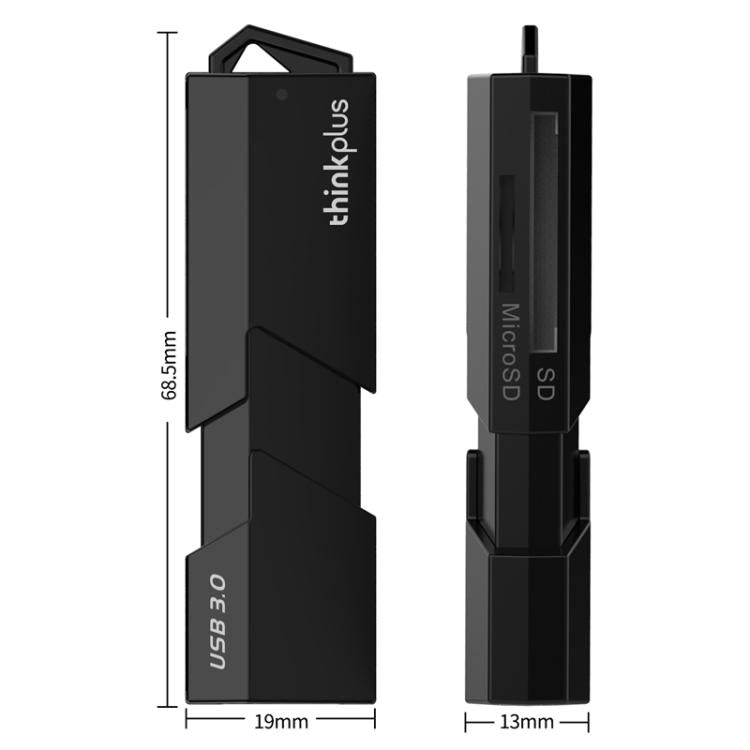 Кардридер Lenovo D204 USB3.0 «два в одном»