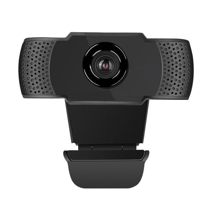 Веб-камера HD 1080P с мегапикселями, USB, датчиком CMOS и микрофоном для компьютеров и ноутбуков