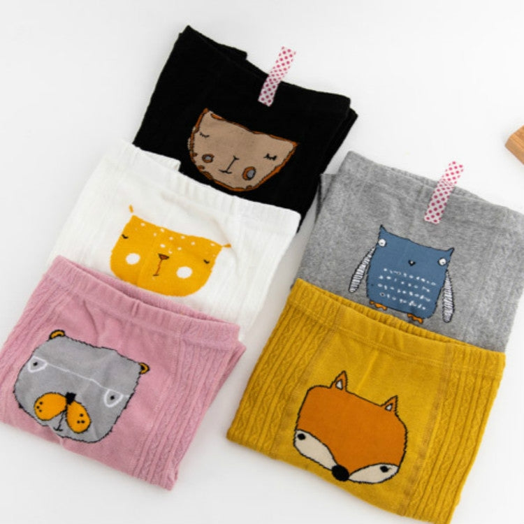 Cartoon Cute Baby Girls Soft Cotton Tight Pantyhose