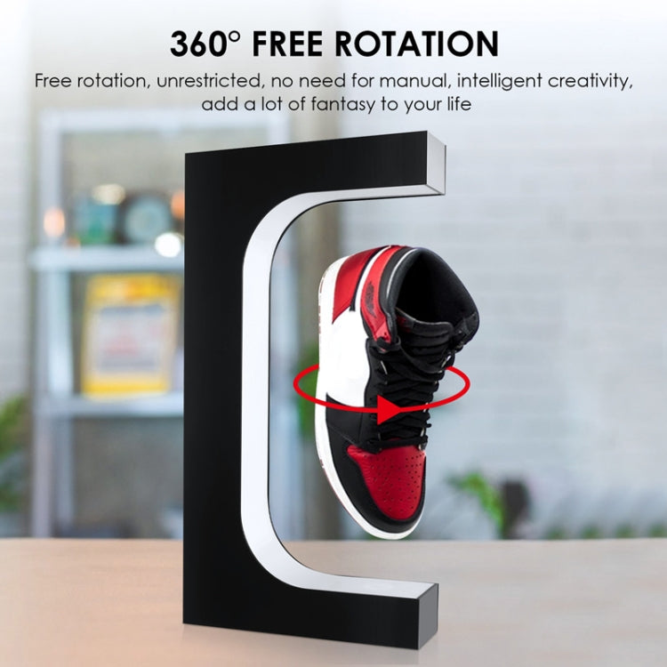 LM-001 LED Lighting Magnetic Levitation Shoes Display Stand