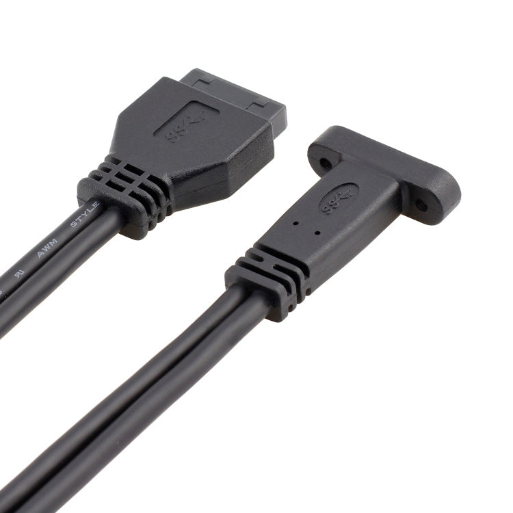 50 см USB3.0 20P - USB Type-C материнский корпус PCI-провод перегородки