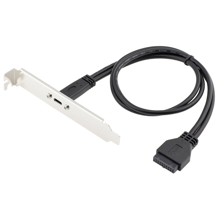 50 см USB3.0 20P - USB Type-C материнский корпус PCI-провод перегородки