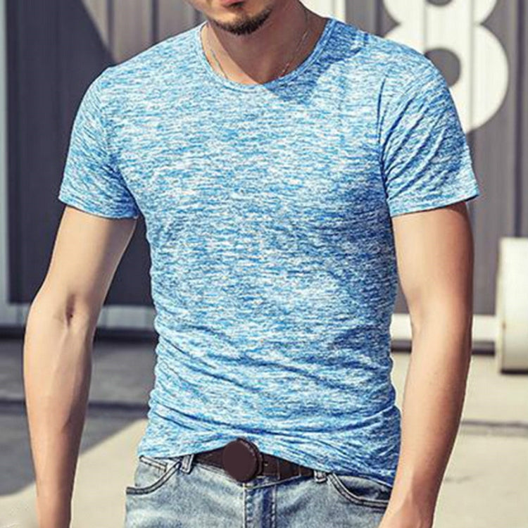 Tops Tees Casual Short Sleeve Pure T-shirts Clothes for Men