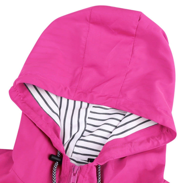 Women Waterproof Rain Jacket Hooded Raincoat
