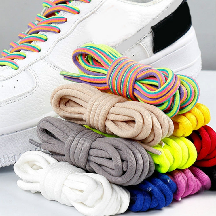 5 PCS Bold Round Sneakers Casual Shoes Rope