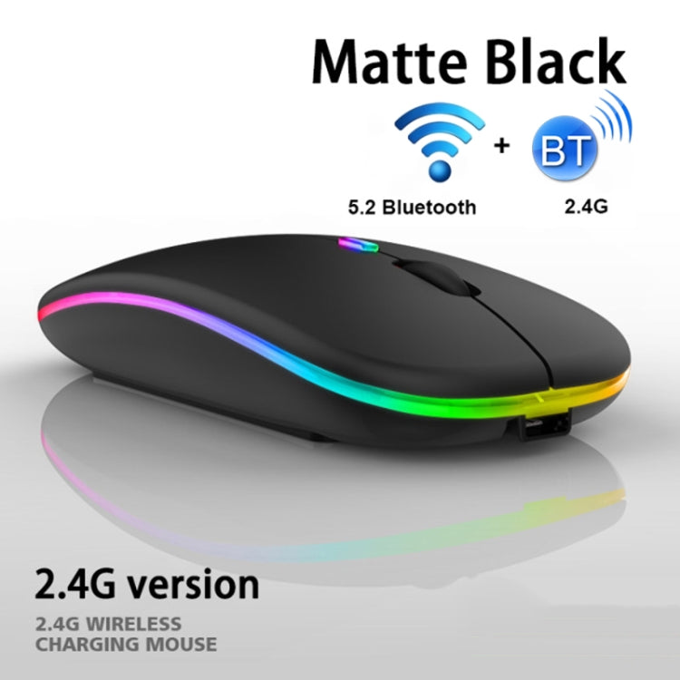 10-дюймовая цветная RGB-подсветка Bluetooth-клавиатура и мышь для мобильного телефона/планшета