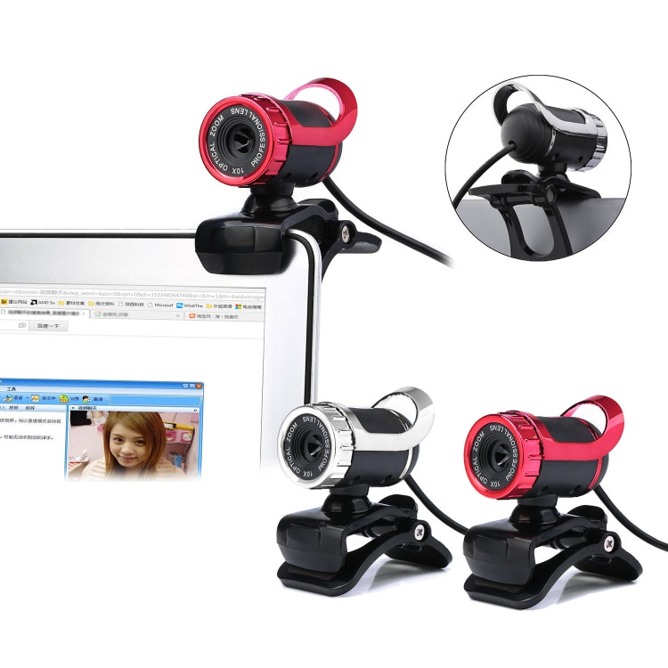 HXSJ A859 480P Computer Network Course Camera Video USB Camera Built-in Sound-absorbing Microphone