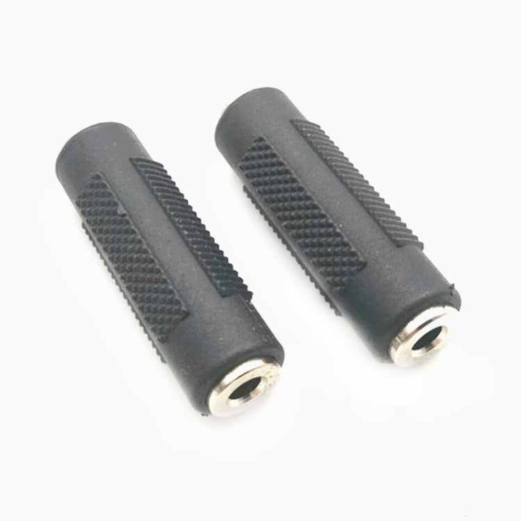 30 gab. 3,5 mm sieviešu un sieviešu audio taisni caurvadāms galvas adapteris austiņu audio pagarinātāja vada savienotājs