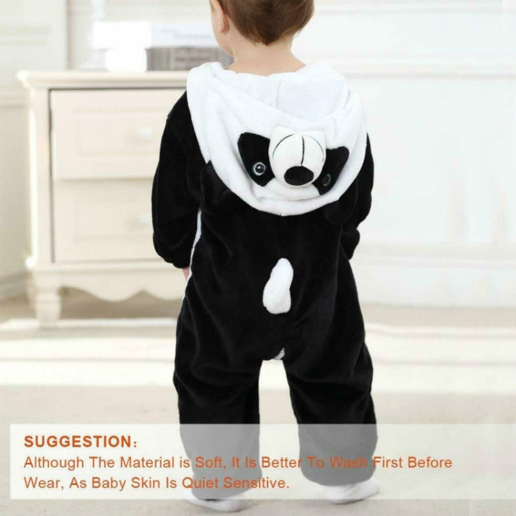 Babies Cartoon Animal Shape Flannel Jumpsuit Romper