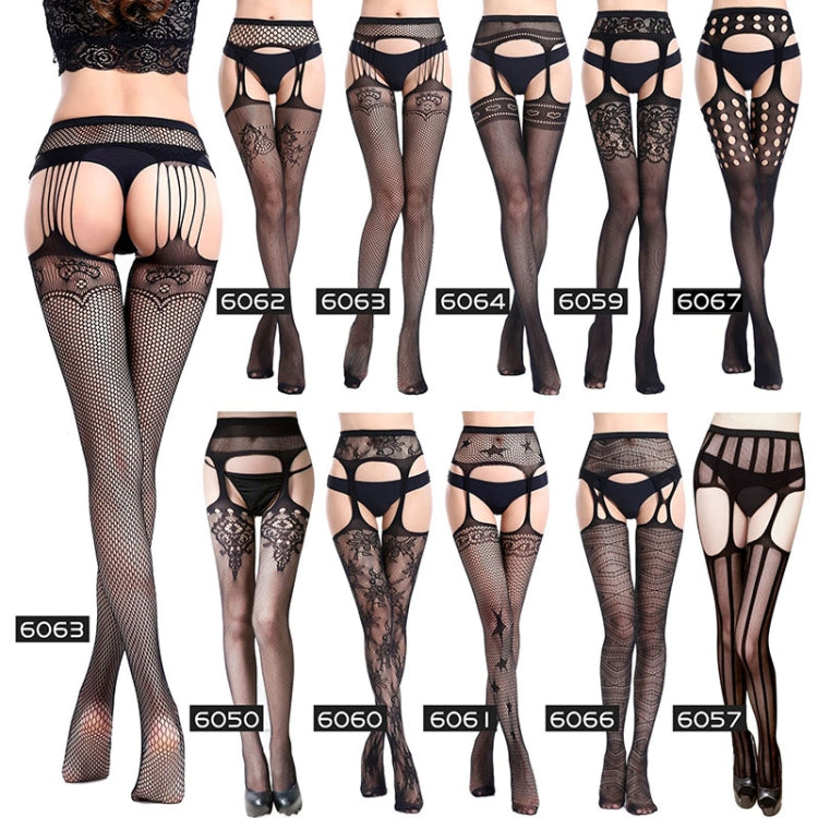 Hollow Out Tights Lace Sexy Stockings Female Thigh High Fishnet Embroidery Transparent Pantyhose Women Black Lace Hosiery