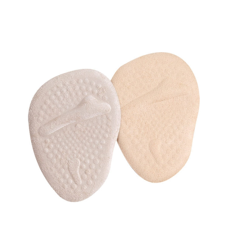 5 Pairs Sweat-Absorbent Breathable Non-Slip Forefoot Pad High Heels Anti-Pain Pad, Random Color Delivery